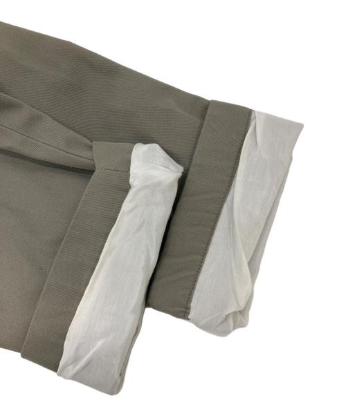 STILL BY HAND（スティルバイハンド）STILL BY HAND (スティルバイハンド) 強撚コットン×ポリエステルスタンドカラーハーフコート グレー サイズ:48の古着・服飾アイテム