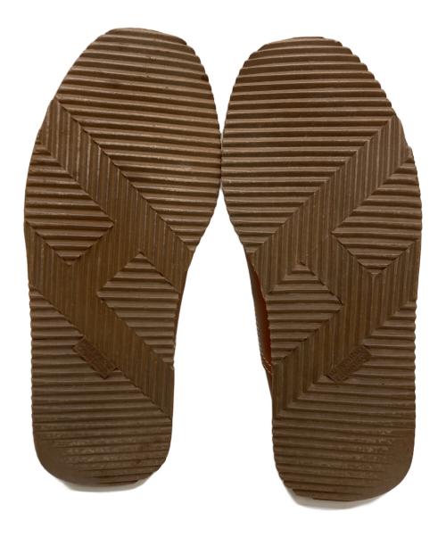 HERMES（エルメス）HERMES (エルメス) レザースリッポン ブラウン サイズ:35の古着・服飾アイテム