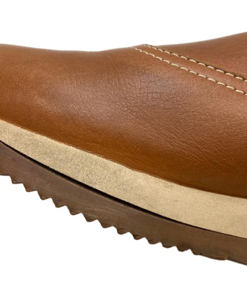 HERMES（エルメス）HERMES (エルメス) レザースリッポン ブラウン サイズ:35の古着・服飾アイテム