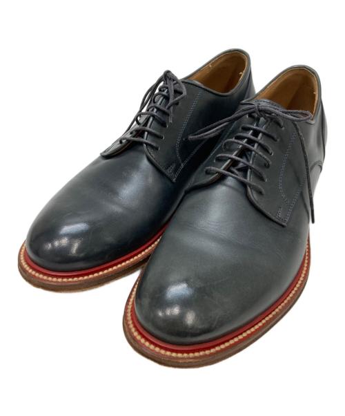 dunhill（ダンヒル）dunhill (ダンヒル) プレーントゥシューズ グリーン サイズ:40の古着・服飾アイテム