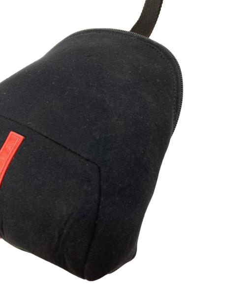 PRADA SPORTS（プラダスポーツ）PRADA SPORTS (プラダスポーツ) ハンドストラップ付ミニバッグ ブラックの古着・服飾アイテム