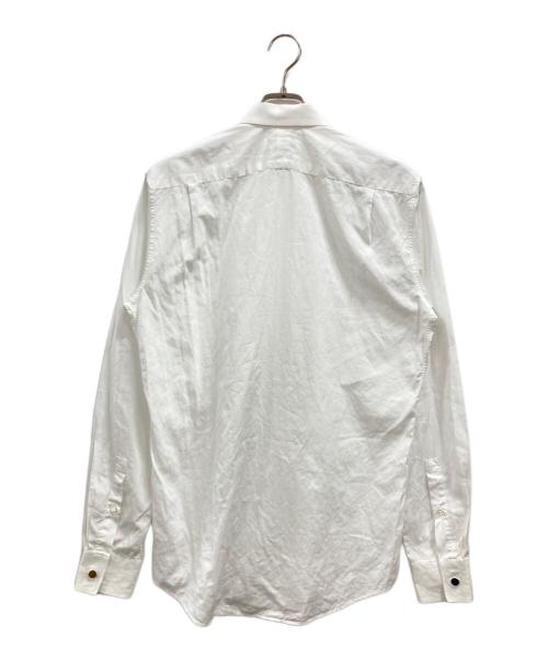 HERMES（エルメス）HERMES (エルメス) セリエ釦シャツ ホワイト サイズ:39の古着・服飾アイテム