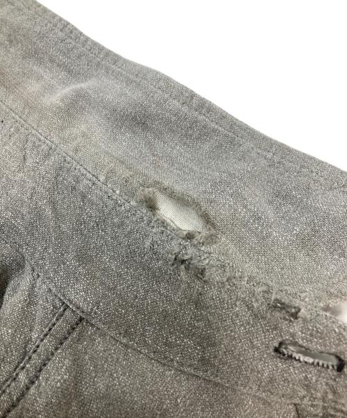 big mac（ビッグマック）big mac (ビッグマック) ブラックシャンブレーシャツ グレー サイズ:表記なしの古着・服飾アイテム