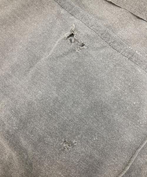 big mac（ビッグマック）big mac (ビッグマック) ブラックシャンブレーシャツ グレー サイズ:表記なしの古着・服飾アイテム