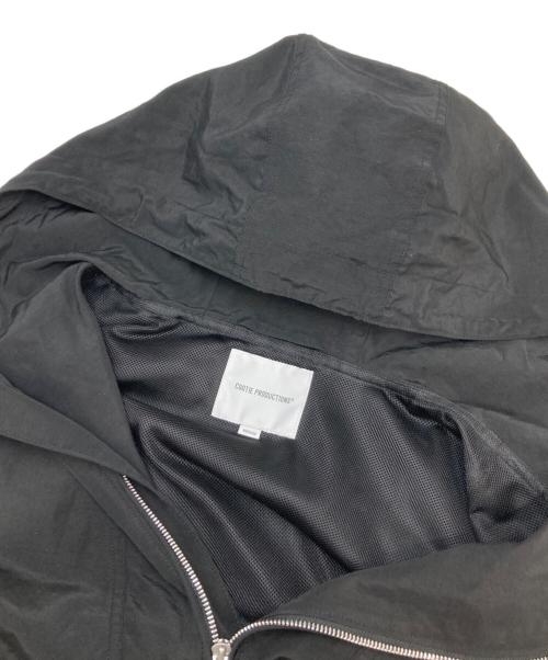 COOTIE PRODUCTIONS（クーティープロダクツ）COOTIE PRODUCTIONS (クーティープロダクツ) N/L/C Weather Cloth Anorak Hoodie ブラック サイズ:MEDIUMの古着・服飾アイテム