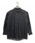 INTERIM（インテリム）の古着「ボタンダウンデニムシャツ」｜ブラック