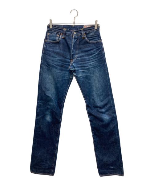 EVISU（エヴィス）EVISU (エヴィス) カモメペイントデニムパンツ インディゴ サイズ:30×35の古着・服飾アイテム