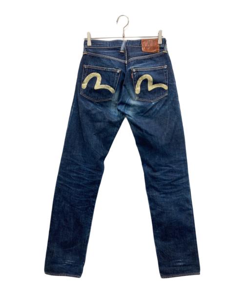 EVISU（エヴィス）EVISU (エヴィス) カモメペイントデニムパンツ インディゴ サイズ:30×35の古着・服飾アイテム