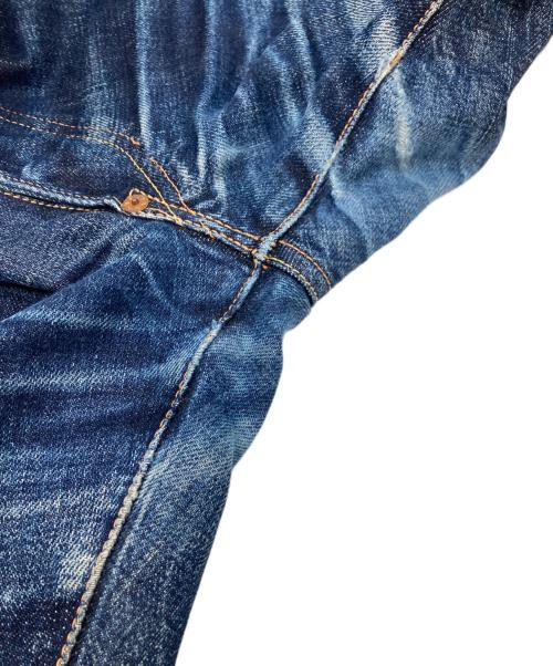 EVISU（エヴィス）EVISU (エヴィス) カモメペイントデニムパンツ インディゴ サイズ:30×35の古着・服飾アイテム