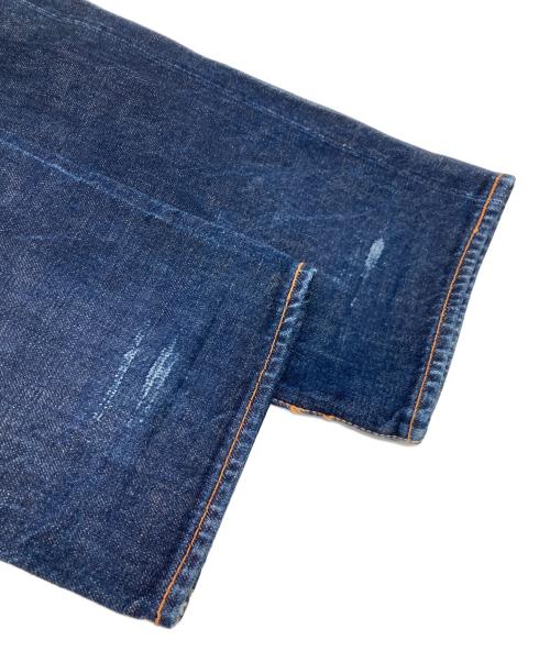 EVISU（エヴィス）EVISU (エヴィス) カモメペイントデニムパンツ インディゴ サイズ:30×35の古着・服飾アイテム