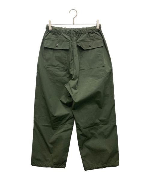 COMME des GARCONS HOMME（コムデギャルソン オム）COMME des GARCONS HOMME (コムデギャルソン オム) 25SS 綿エステルウェザーパラシュートパンツ グリーン サイズ:XSの古着・服飾アイテム