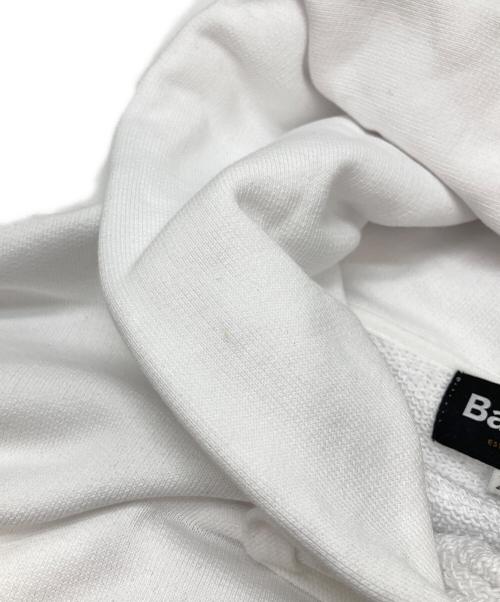 Barbour（バブアー）Barbour (バブアー) ロゴ スウェット フード パーカー ホワイト サイズ:XSの古着・服飾アイテム