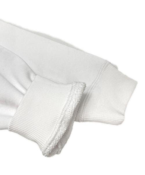 Barbour（バブアー）Barbour (バブアー) ロゴ スウェット フード パーカー ホワイト サイズ:XSの古着・服飾アイテム