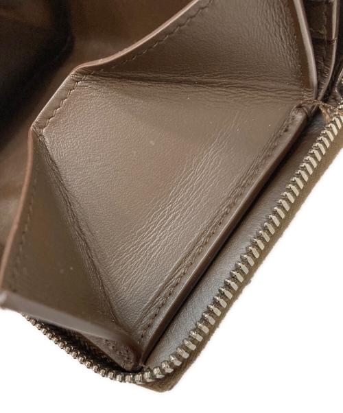 BOTTEGA VENETA（ボッテガベネタ）BOTTEGA VENETA (ボッテガベネタ) スモールカセットコンパクトウォレット ブラウンの古着・服飾アイテム