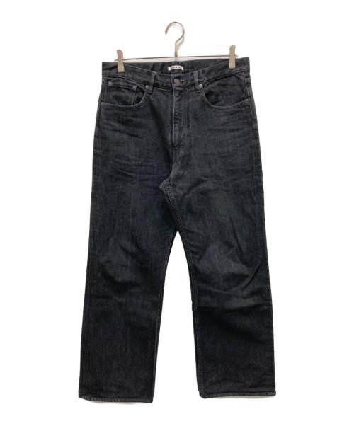 AURALEE（オーラリー）AURALEE (オーラリー) HARD TWIST DENIM 5P PANTS ブラック サイズ:32の古着・服飾アイテム