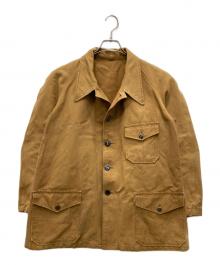 AN FUSIL（オ・フュジル）の古着「フレンチダックハンティングジャケット」｜ベージュ