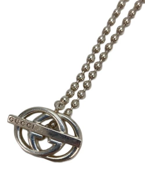 GUCCI（グッチ）GUCCI (グッチ) インターロッキングボールチェーンネックレス シルバーの古着・服飾アイテム