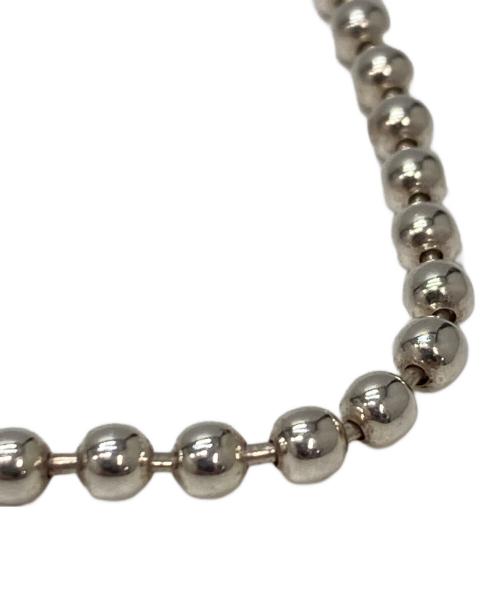 GUCCI（グッチ）GUCCI (グッチ) インターロッキングボールチェーンネックレス シルバーの古着・服飾アイテム