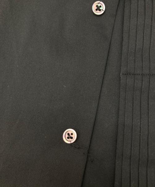 JIL SANDER（ジルサンダー）JIL SANDER (ジルサンダー) 比翼シャツ ブラック サイズ:39の古着・服飾アイテム