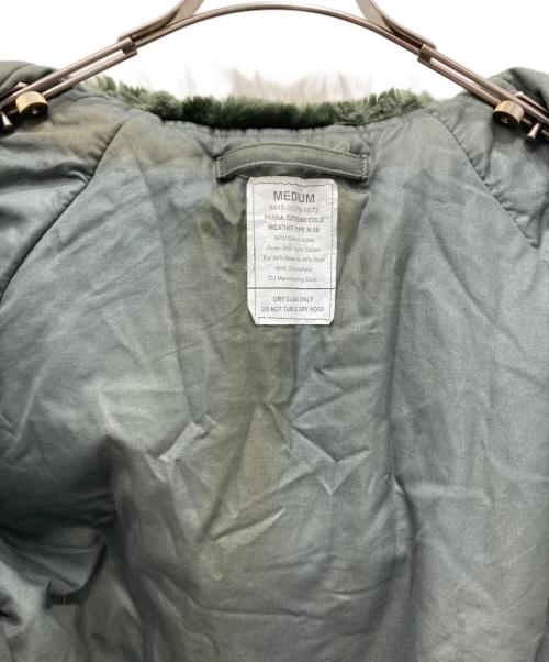 US ARMY（ユーエスアーミー）US ARMY (ユーエスアーミー) PARKA,EXTREME COLD WEATHER TYPE N-3B オリーブ サイズ:Mの古着・服飾アイテム