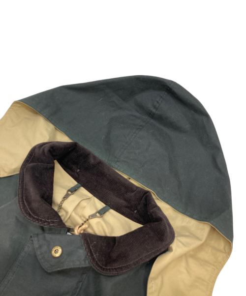 English Utopia（イングリッシュユートピア）English Utopia (イングリッシュユートピア) HARLE RAINCOAT ダークグリーン サイズ:Lの古着・服飾アイテム