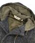 中古・古着 ASPESI (アスペジ) Harris Tweed (ハリスツイード) フーデッドツイード比翼ステンカラーコート グレー サイズ:S：19000円
