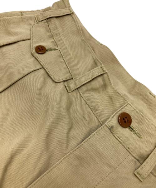 NIGEL CABOURN（ナイジェルケーボン）NIGEL CABOURN (ナイジェルケーボン) オフィサーパンツ ベージュ サイズ:32の古着・服飾アイテム