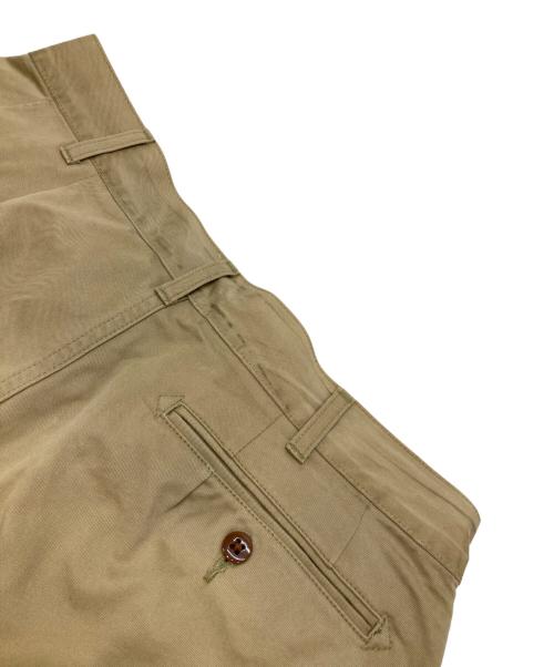 NIGEL CABOURN（ナイジェルケーボン）NIGEL CABOURN (ナイジェルケーボン) オフィサーパンツ ベージュ サイズ:32の古着・服飾アイテム