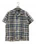 RRL（ダブルアールエル）の古着「シアサッカーチェックシャツ」｜グリーン