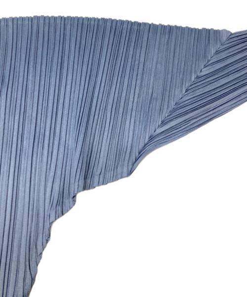 PLEATS PLEASE（プリーツプリーズ）PLEATS PLEASE (プリーツプリーズ) MONTHLY COLORS : DECEMBER カーディガン ブルー サイズ:-の古着・服飾アイテム