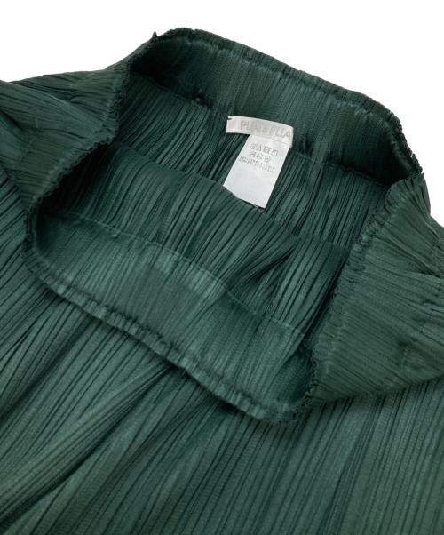 PLEATS PLEASE（プリーツプリーズ）PLEATS PLEASE (プリーツプリーズ) MONTHLY COLORS : DECEMBER スカート グリーン サイズ:3の古着・服飾アイテム