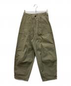 RHC Ron Hermanアールエイチシー ロンハーマン）の古着「Wide Military Pants」｜オリーブ