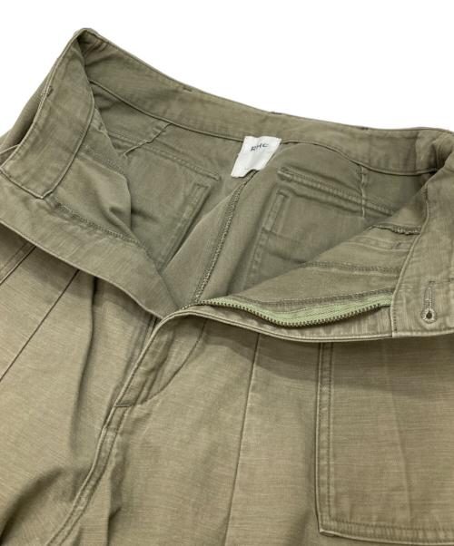 RHC Ron Herman（アールエイチシー ロンハーマン）RHC Ron Herman (アールエイチシー ロンハーマン) Wide Military Pants オリーブ サイズ:Sの古着・服飾アイテム