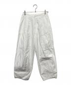 RHC Ron Hermanアールエイチシー ロンハーマン）の古着「Wide Military Pants」｜ホワイト