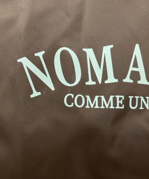NOMADIS（ノマディス）NOMADIS (ノマディス) SAC2 W リバーシブル ロゴトートバッグ ブラウンの古着・服飾アイテム