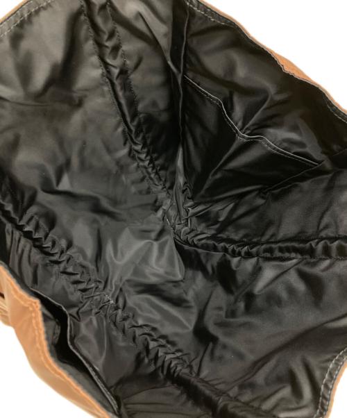NOMADIS（ノマディス）NOMADIS (ノマディス) SAC2 W リバーシブル ロゴトートバッグ ブラウンの古着・服飾アイテム