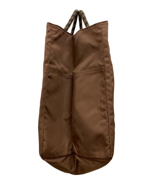 NOMADIS（ノマディス）NOMADIS (ノマディス) SAC2 W リバーシブル ロゴトートバッグ ブラウンの古着・服飾アイテム