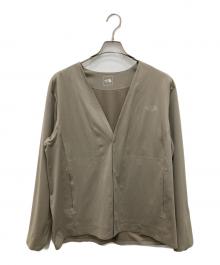 THE NORTH FACE（ザ ノース フェイス）の古着「テックラウンジカーディガン」｜カーキ