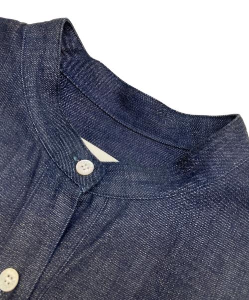MACKINTOSH（マッキントッシュ）MACKINTOSH (マッキントッシュ) ベルテッドシャツワンピース インディゴ サイズ:8の古着・服飾アイテム