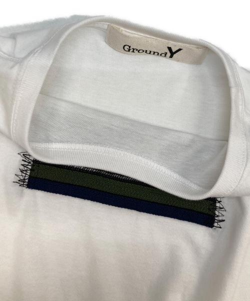 GROUND Y（グラウンドワイ）GROUND Y (グラウンドワイ) Tシャツ ホワイト サイズ:4の古着・服飾アイテム
