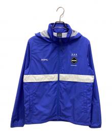 F.C.R.B.（エフシーレアルブリストル）の古着「PACKABLE STAND COLLAR JACKET」｜ブルー