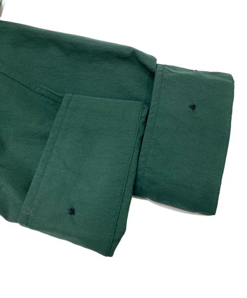 SHIPS（シップス）SHIPS (シップス) HEAVENLY コットン/ナイロン ビッグシルエット ステンカラー コート グリーン サイズ:M 未使用品の古着・服飾アイテム