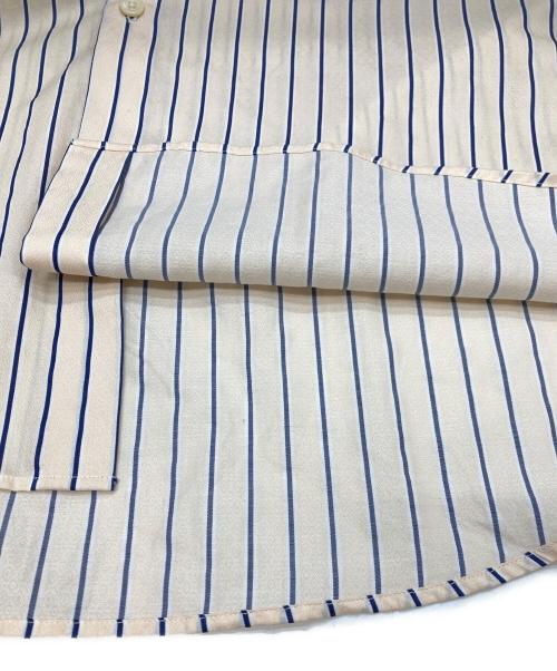 mfpen（エムエフペン）mfpen (エムエフペン) ストライプシャツ イエロー サイズ:Sの古着・服飾アイテム