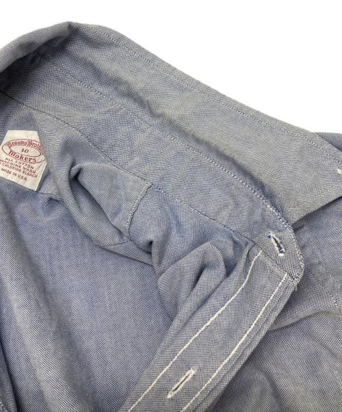 BROOKS BROTHERS（ブルックスブラザーズ）BROOKS BROTHERS (ブルックスブラザーズ) ボタンダウンシャツ ブルー サイズ:不明（実寸参照）の古着・服飾アイテム