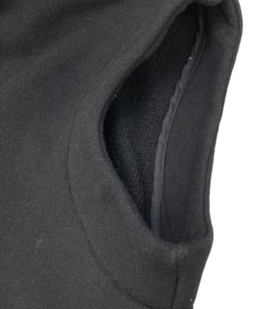 REGULATION Yohji Yamamoto（レギュレーションヨウジヤマモト）REGULATION Yohji Yamamoto (レギュレーションヨウジヤマモト) ノースリーブパーカー ブラック サイズ:2の古着・服飾アイテム