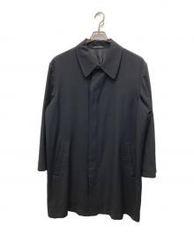 Yohji Yamamoto COSTUME D'HOMME（ヨウジヤマモトコスチュームドオム）の古着「ウールジップステンカラーコート」｜ブラック