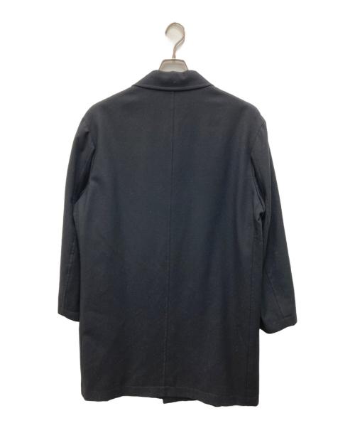 Yohji Yamamoto COSTUME D'HOMME（ヨウジヤマモトコスチュームドオム）Yohji Yamamoto COSTUME D'HOMME (ヨウジヤマモトコスチュームドオム) ウールジップステンカラーコート ブラック サイズ:4の古着・服飾アイテム