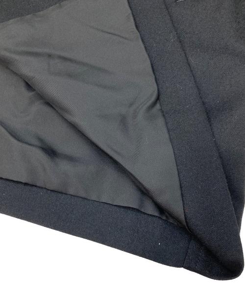 Yohji Yamamoto COSTUME D'HOMME（ヨウジヤマモトコスチュームドオム）Yohji Yamamoto COSTUME D'HOMME (ヨウジヤマモトコスチュームドオム) ウールジップステンカラーコート ブラック サイズ:4の古着・服飾アイテム