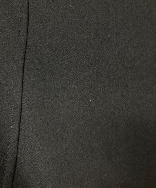 Yohji Yamamoto COSTUME D'HOMME（ヨウジヤマモトコスチュームドオム）Yohji Yamamoto COSTUME D'HOMME (ヨウジヤマモトコスチュームドオム) ウールジップステンカラーコート ブラック サイズ:4の古着・服飾アイテム