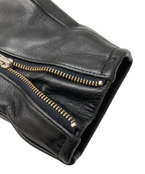 HARLEY-DAVIDSON（ハーレーダビッドソン）HARLEY-DAVIDSON (ハーレーダビッドソン) レザージャケット ブラック サイズ:Mの古着・服飾アイテム